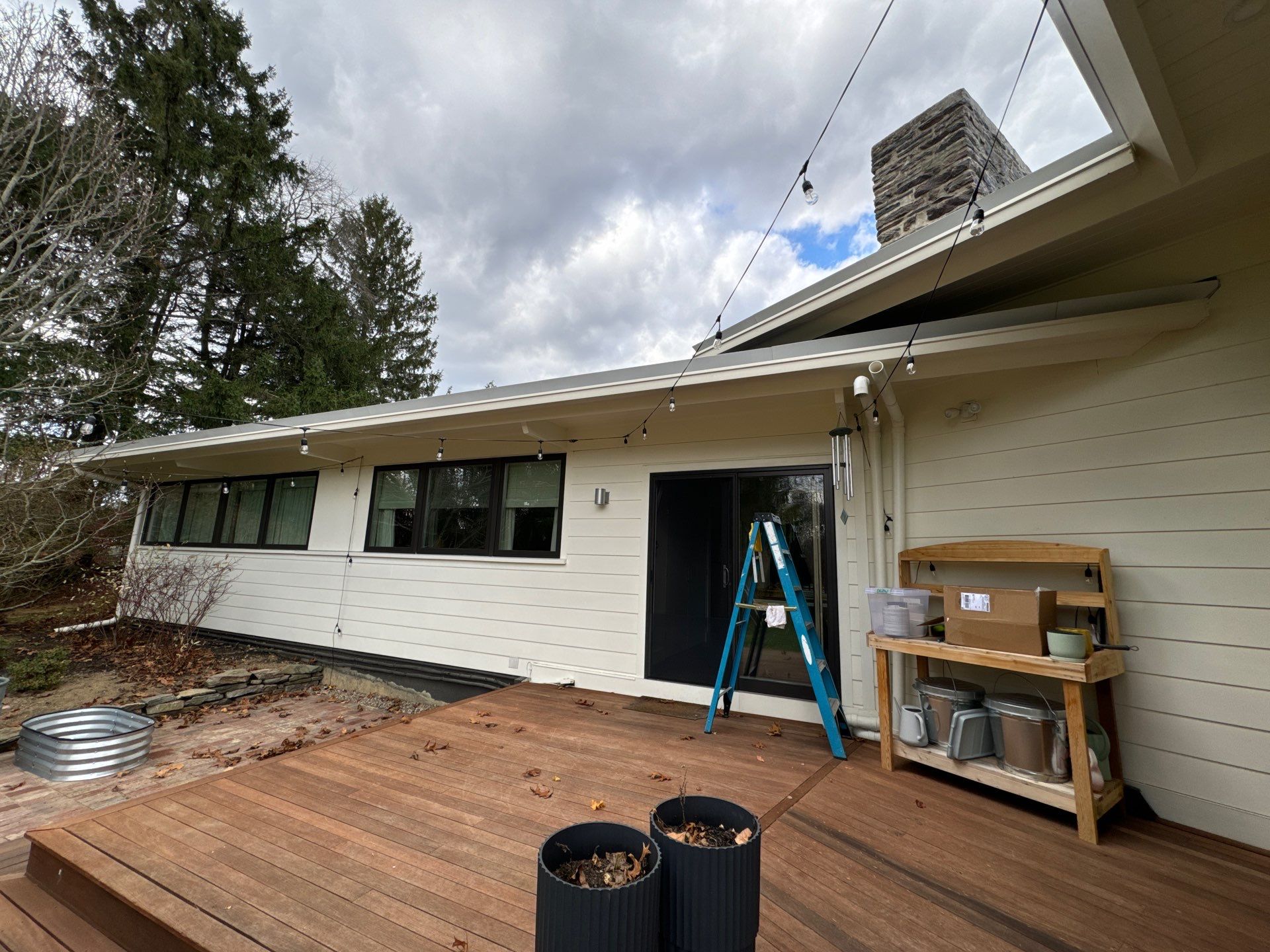 Gutter Installation using 6" Box Style Aluminum Gutter in Norwell, MA by Gutter Pro Enterprises