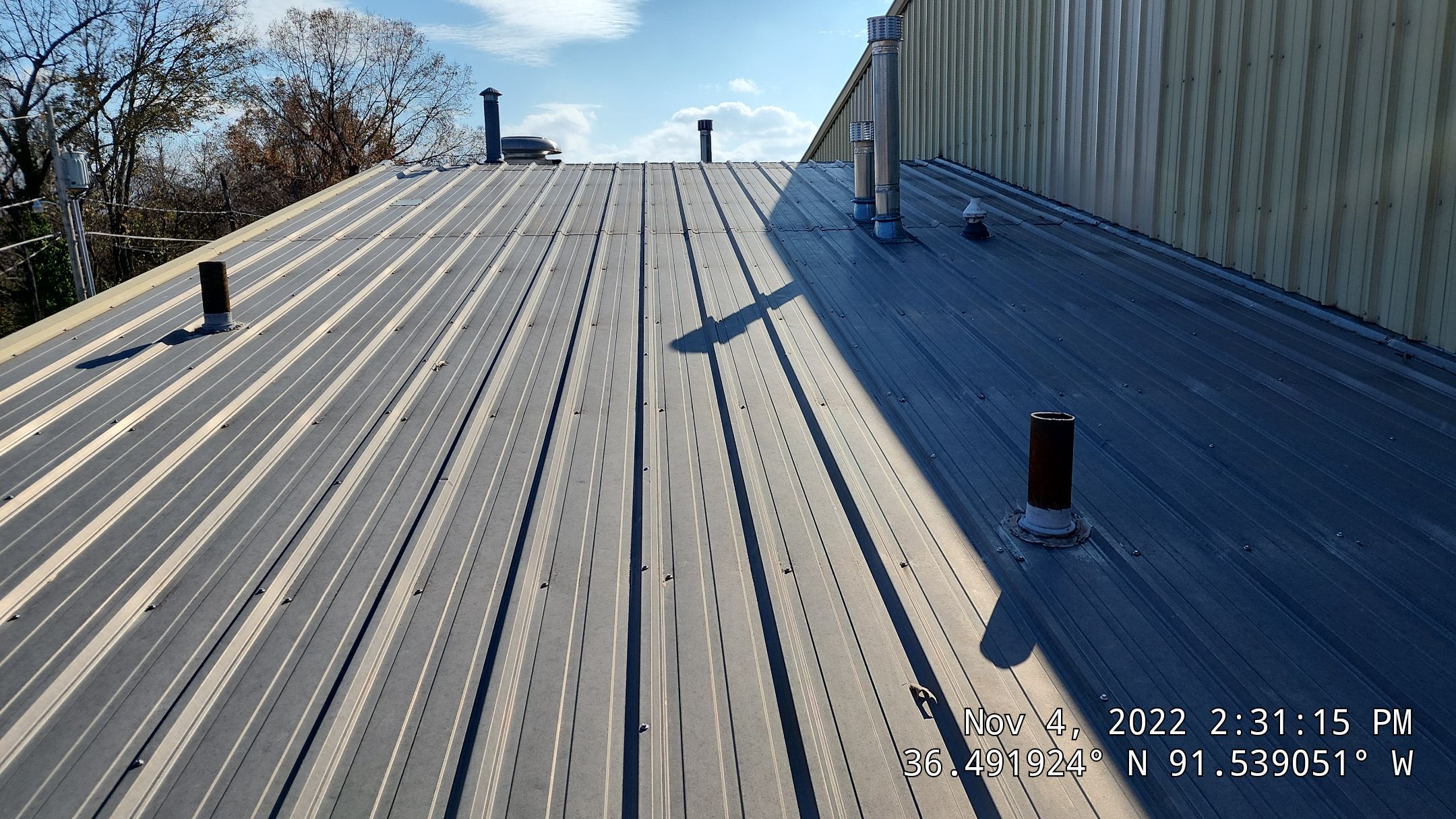 Mammoth Springs Gymnasium by Hostetler Roofing