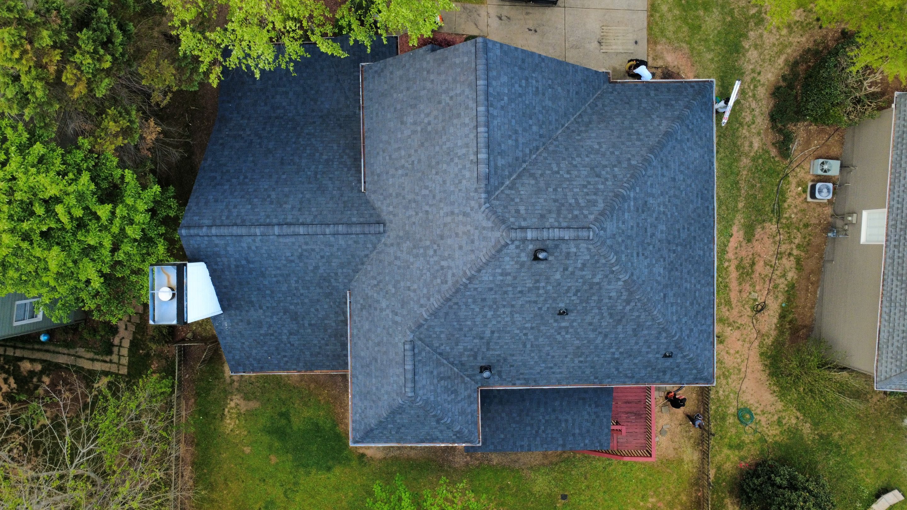 Canton, GA Roof Replacement CertainTeed Landmark Charcoal Black by Reset Roofing