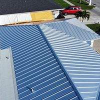 24ga 1" Nail-Strip Mill Finish by Total Roofing System The Metal Roof Experts