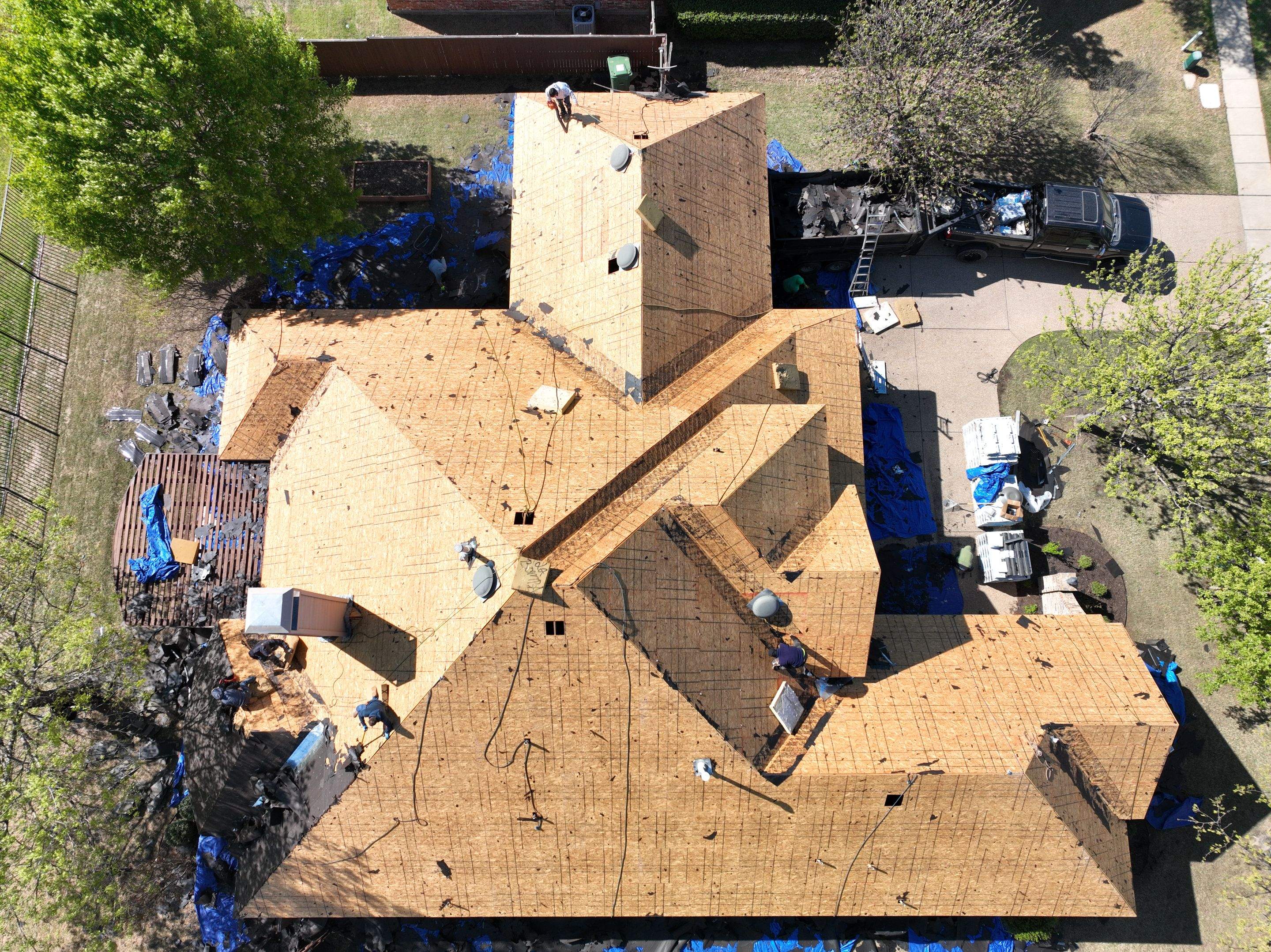 Residential Roofing Installation using Iko Dynasty by Becker Roofing and Exteriors