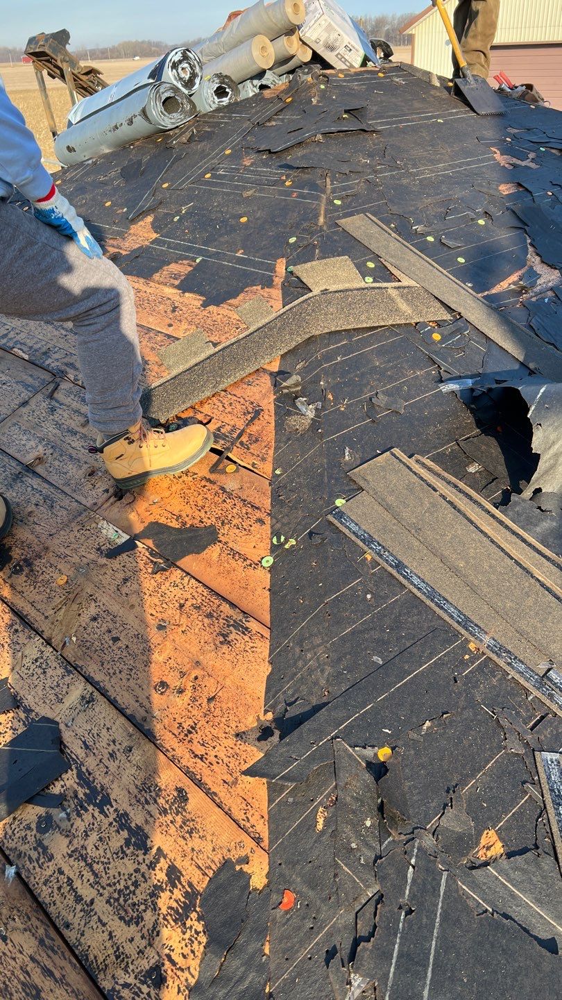 Residential Roofing Installation using GAF Timberline HDZ Charcoal by Nitro Roofing and Construction
