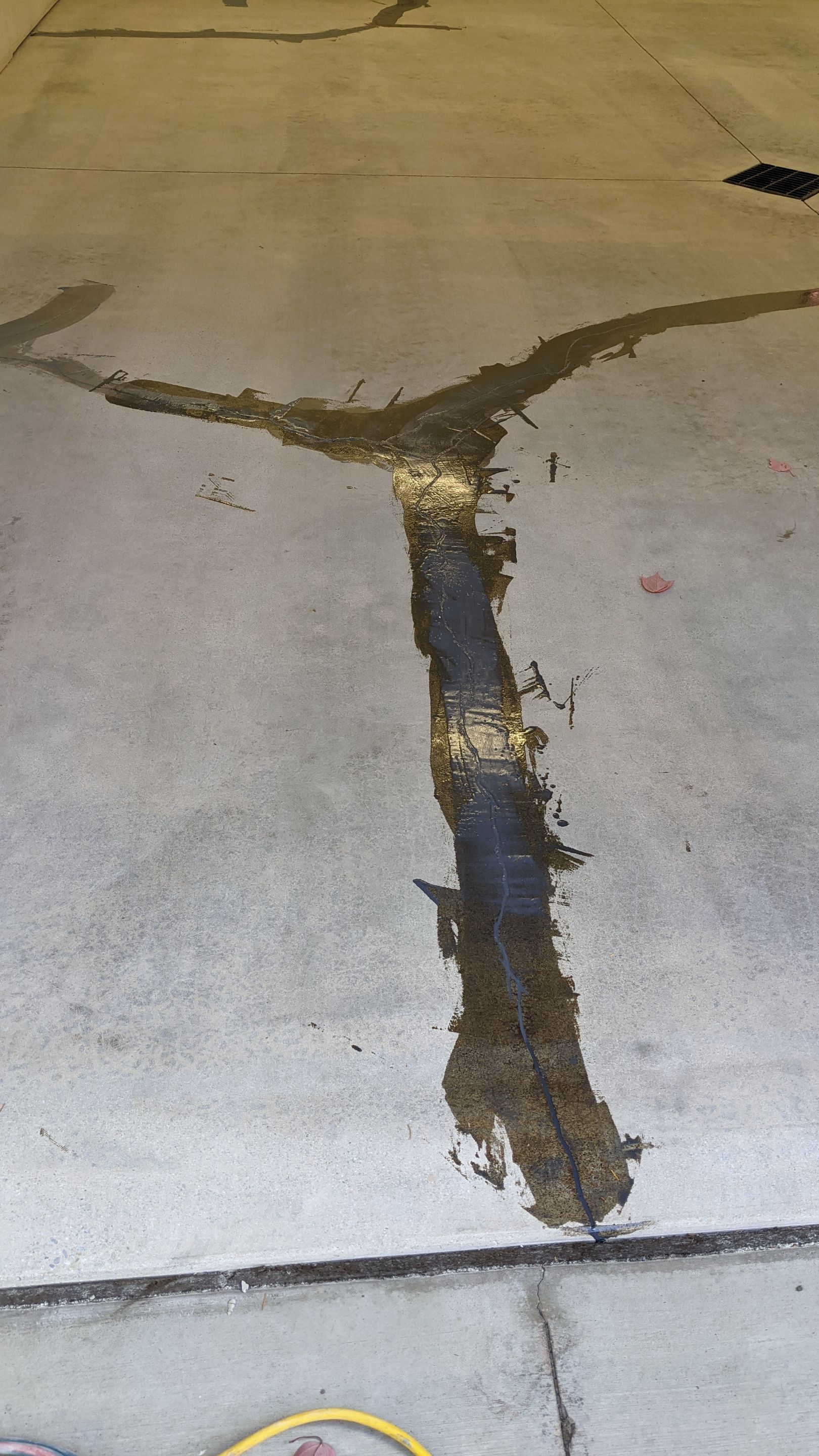 Garage Transformation using Silver Creek by Croc Coatings, LLC