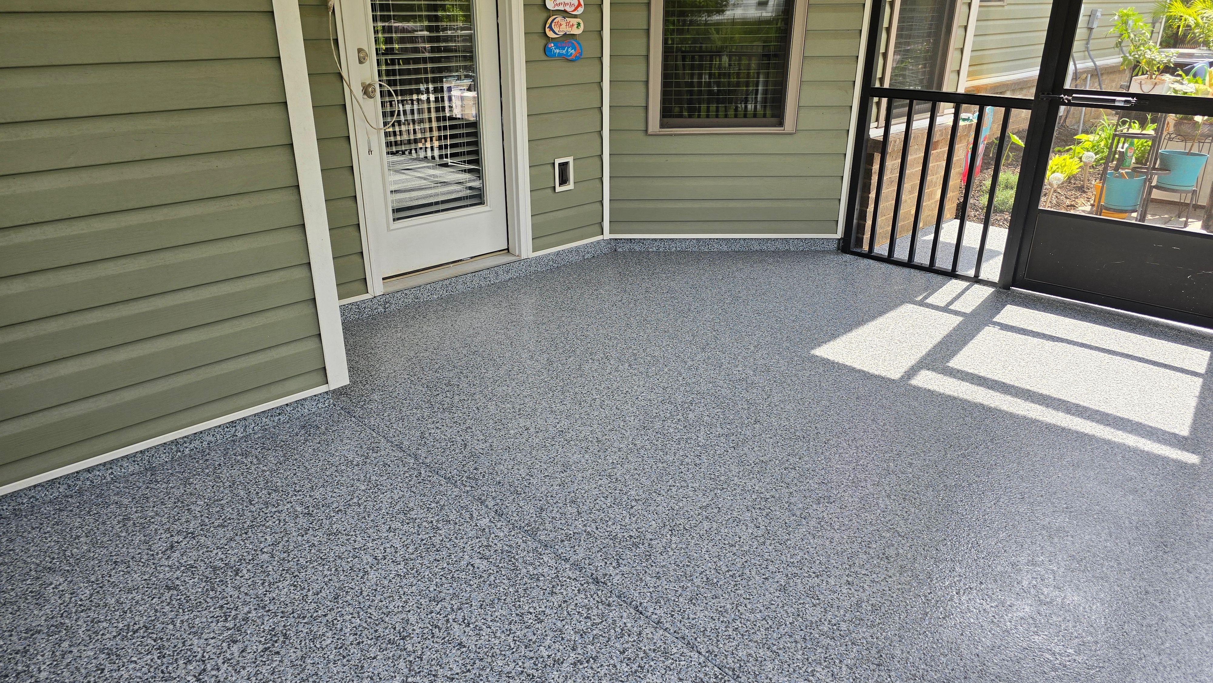 Porch using Polar by Elite Floor Solutions