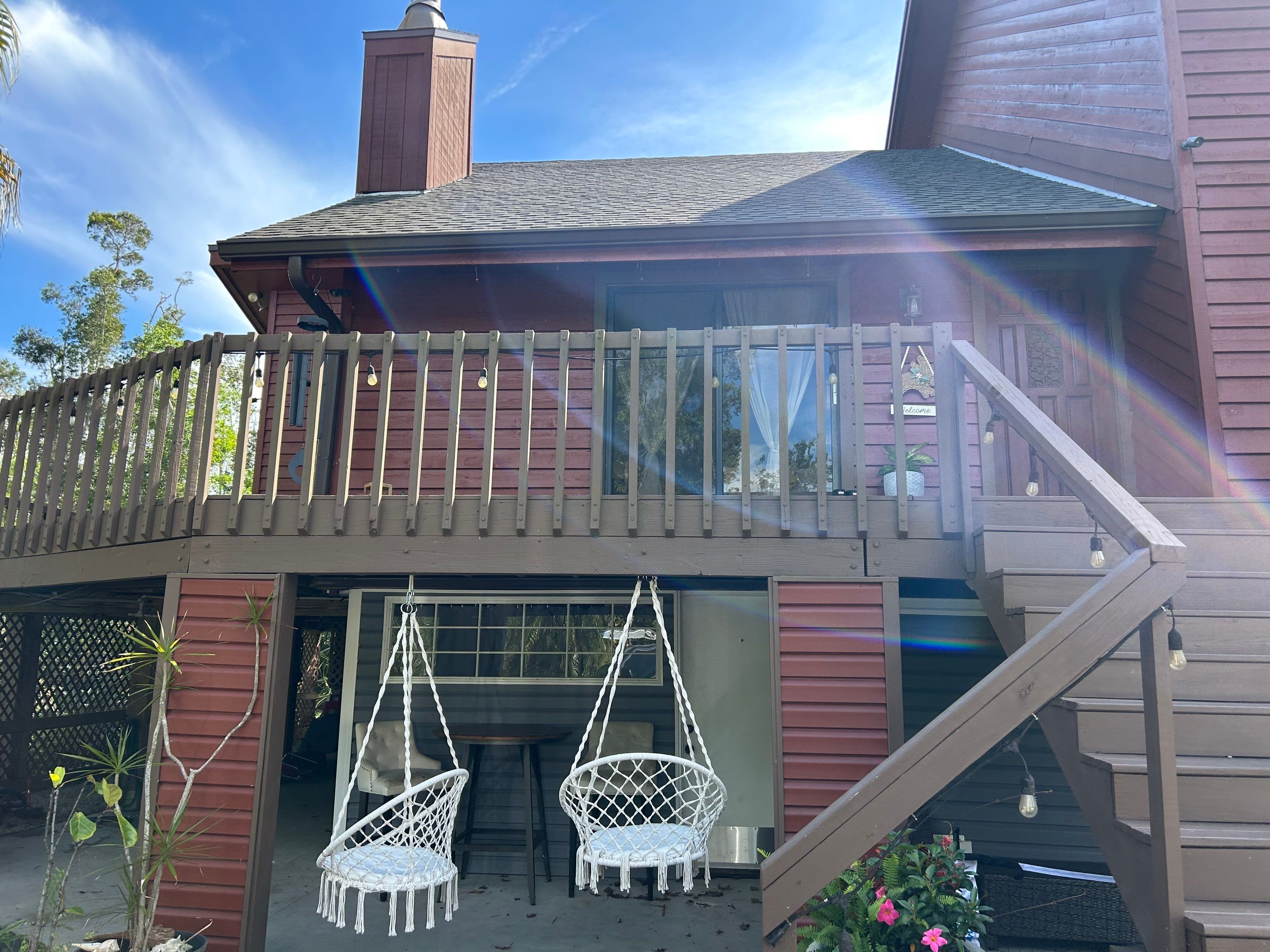 Brown K-Style Seamless Gutters in Fort Myers FL by Gutter Professor by Gutter Professors