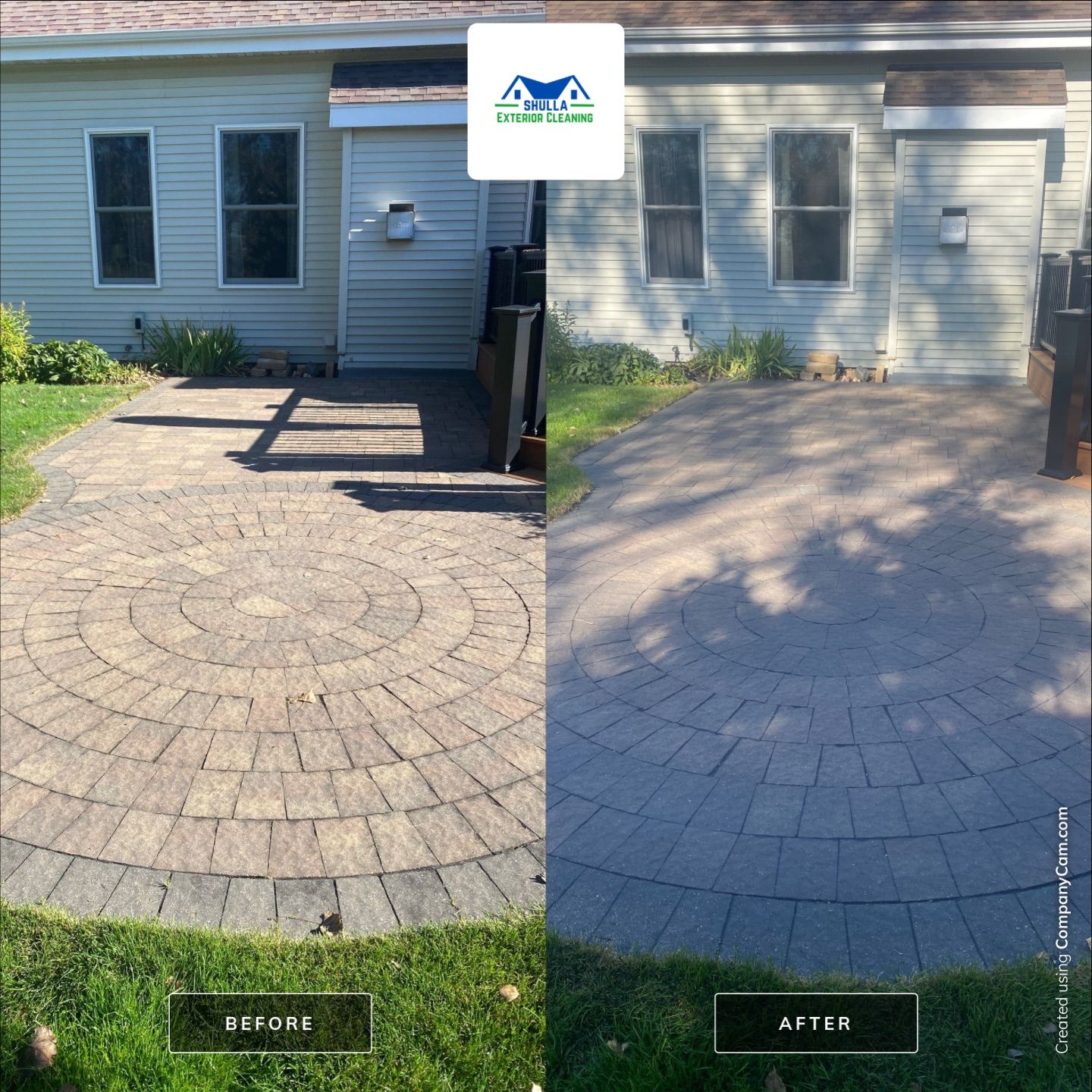 House Wash, Deck Clean and Paver Clean and Re-sand by Shulla Exterior Cleaning