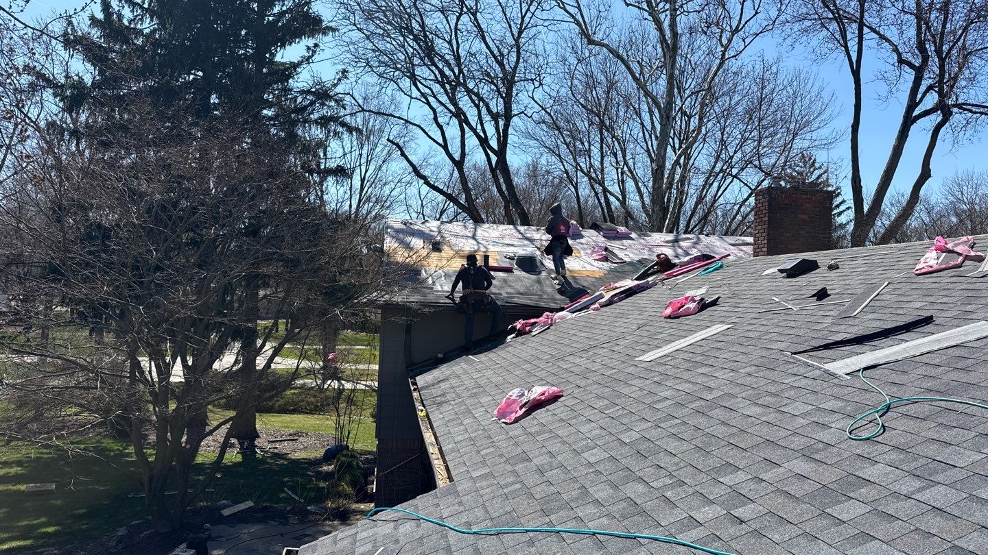 Roof Replacement using Owens Corning Williamsburg Gray by 180 Contractors