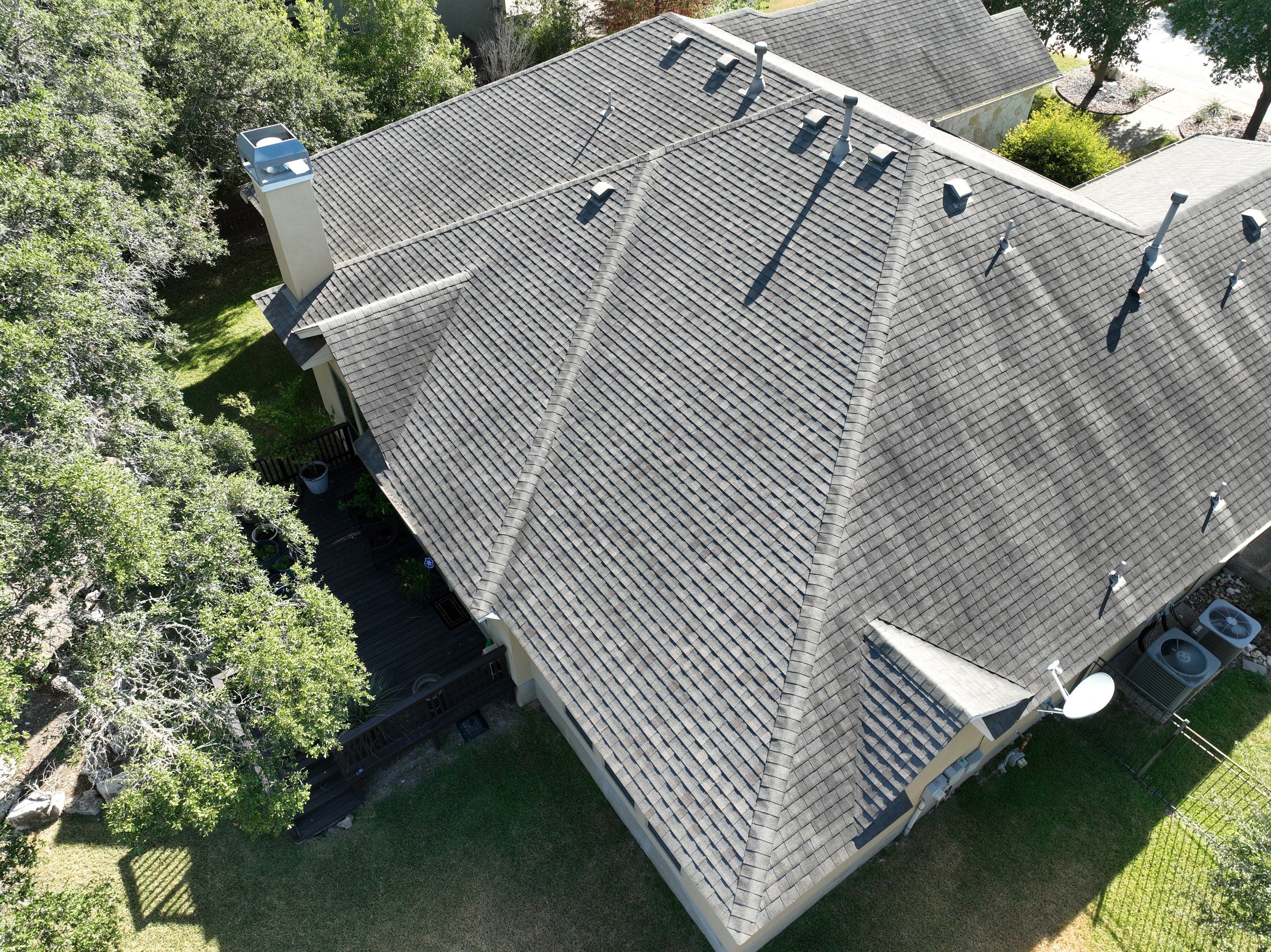 Residential Roof Replacement using Owens Corning Duration Designer 30 Year Laminate Shingle  by Premier Roofing and Contracting