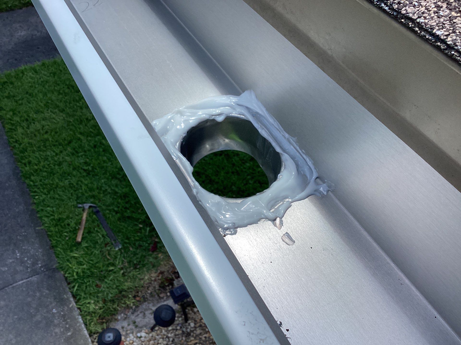 Gutter Guard System Installation in Fort Myers FL by Gutter Professor by Gutter Professors