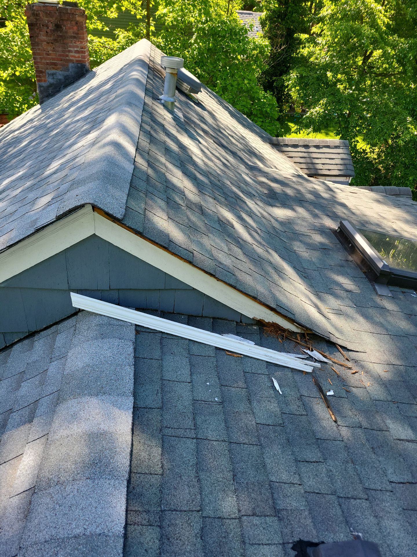 Exterior Painting and Cedar Shingle Siding Repair in Cedar Grove by Spectrum Painting, LLC