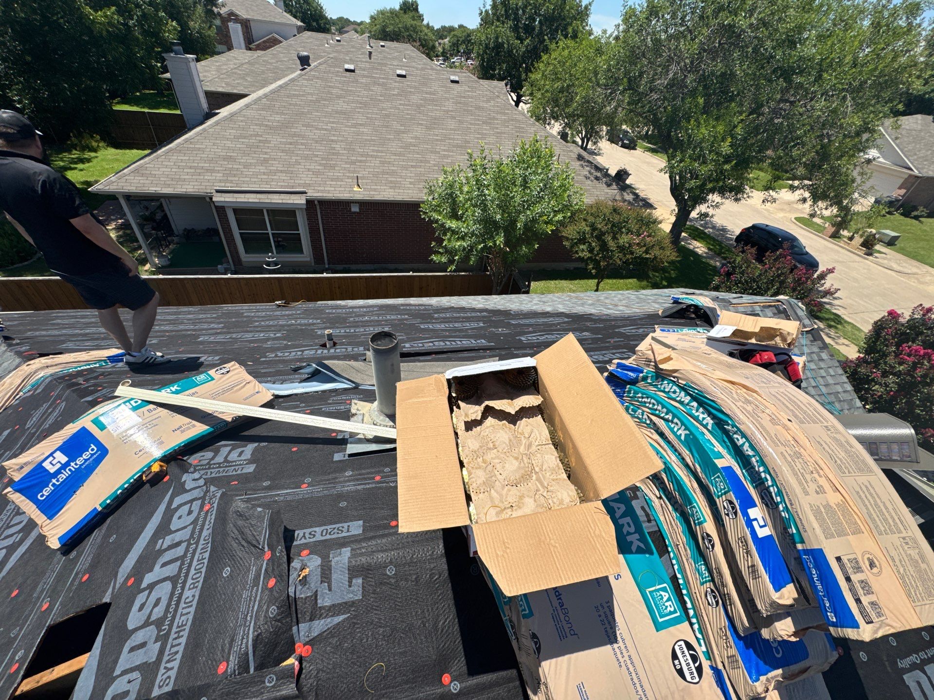 Project in Wylie by Rhino Roofing and General Contracting, LLC