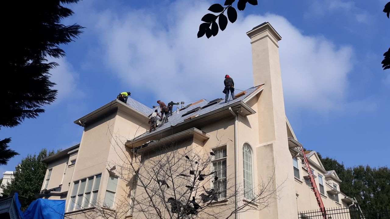 Residential Roofing Installation using GAF by Georgia Roof Advisors