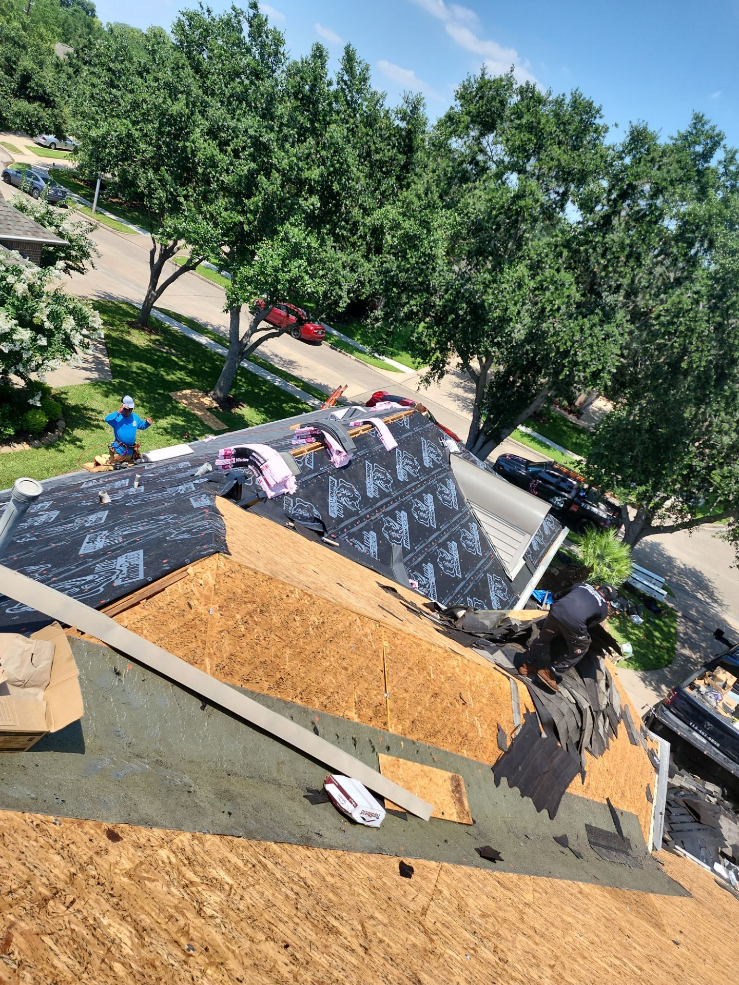 Residential Roofing Repair using Owen's Corning Duration (Lifetime) Shingles by Roof Repair Company