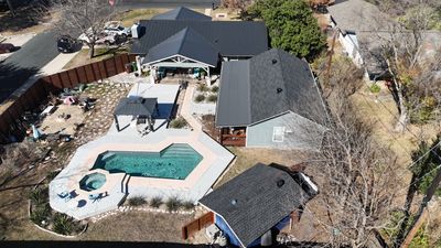 Residential Roof Replacement using Matte Black 24g