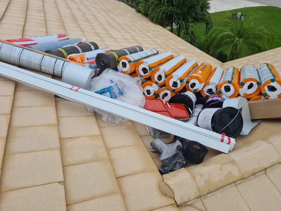 Residential Roofing Installation using Eagle Roofing Tile by BLUES BROTHERS ROOFING