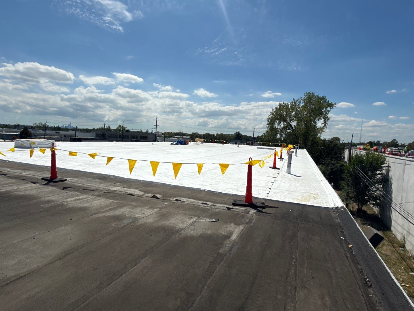 Commercial TPO Roof Replacement by All Site Roofing