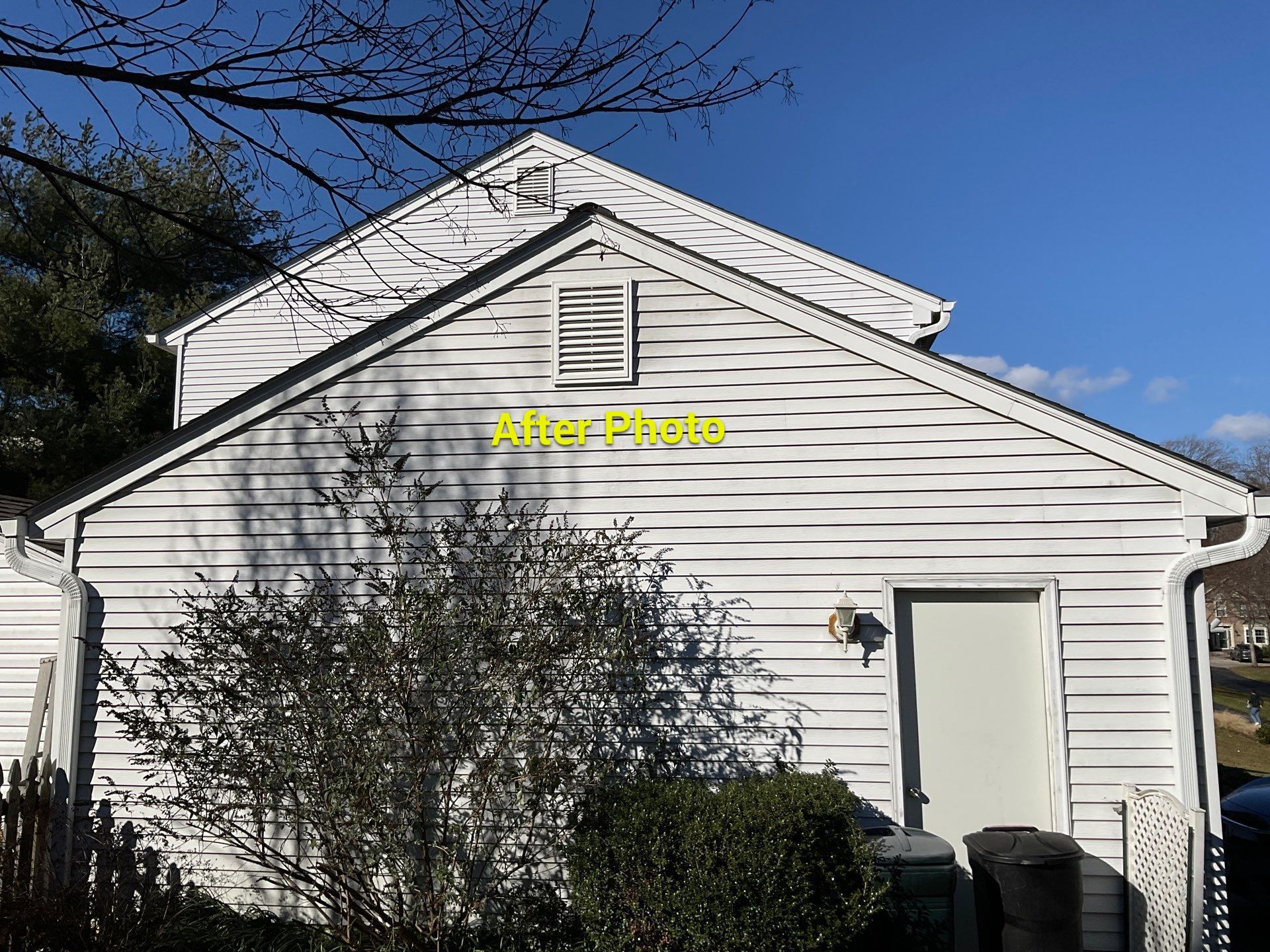 Installed new gable vent by Alpha Design Services