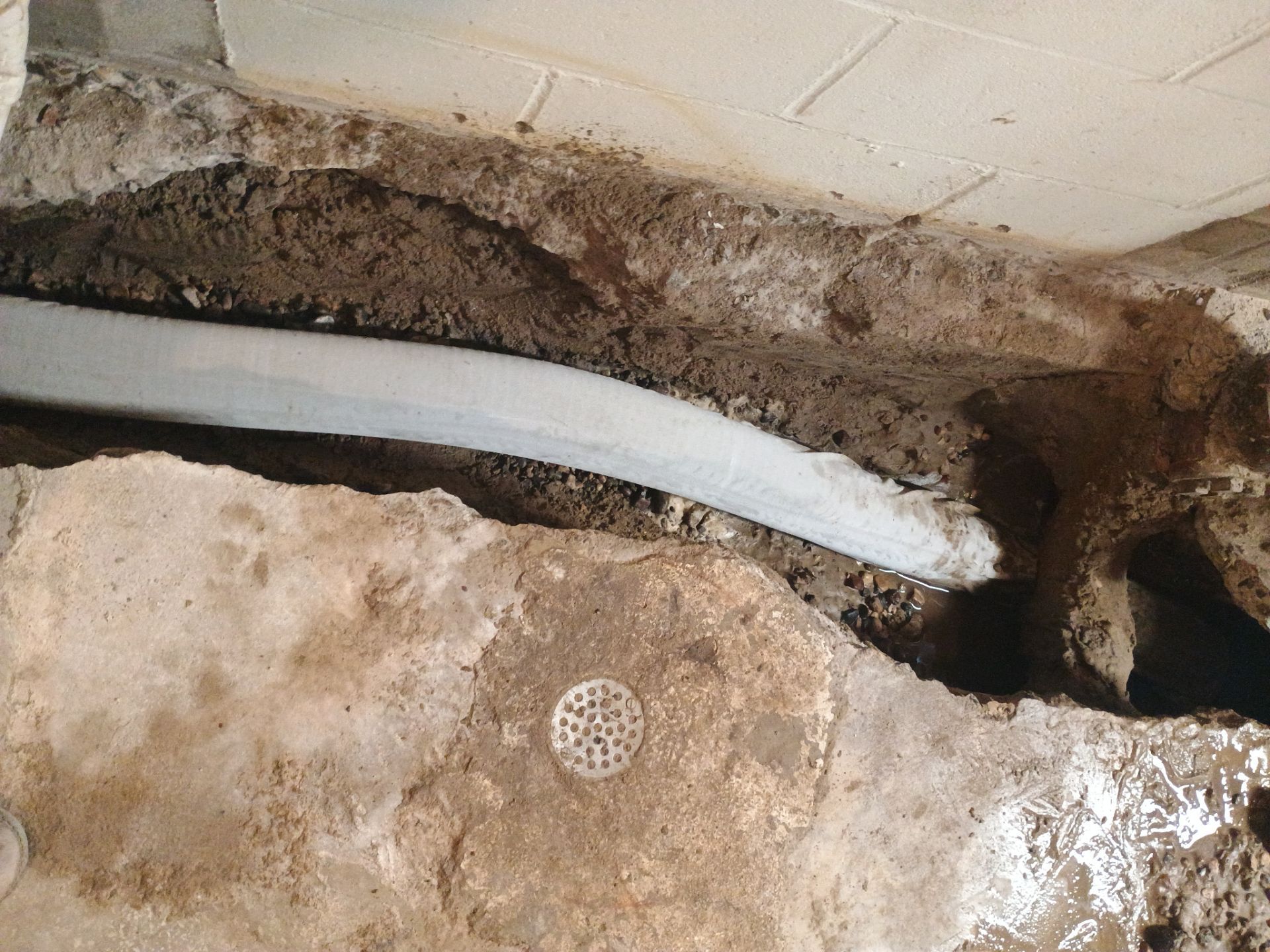 Tying Into an Existing Drain Tile System for Alec by Waterproofing Northeast