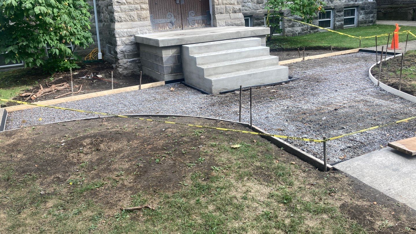 Concrete and Porch by Ivy Lea Construction