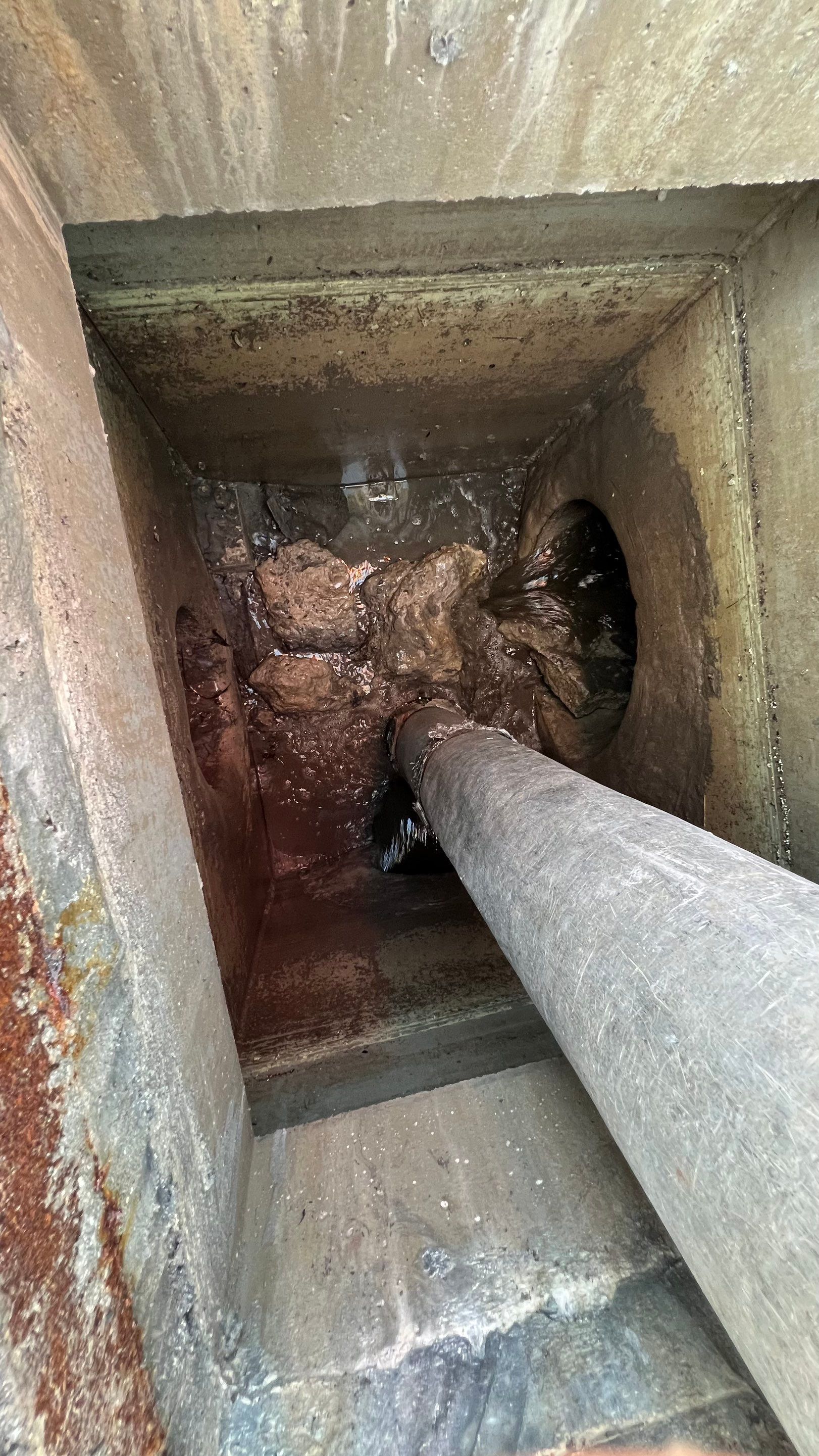 New Construction Stormwater Catch Basin Cleaning by APS Power & Water
