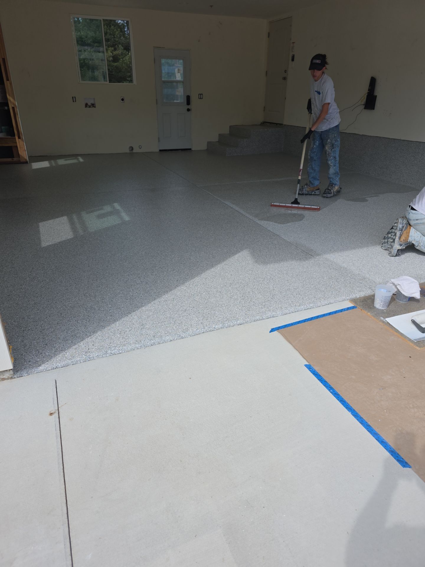 Mount Everest Polyurea Garage Floor Coating in Atascadero by MGP Coatings