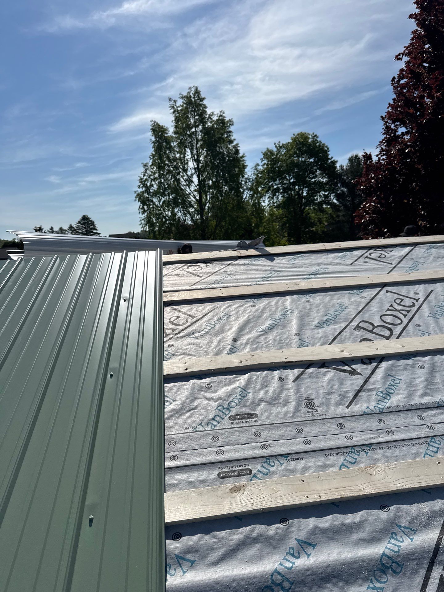 April Taylor Full Metal Roof Installation  by Good Hands Roofing