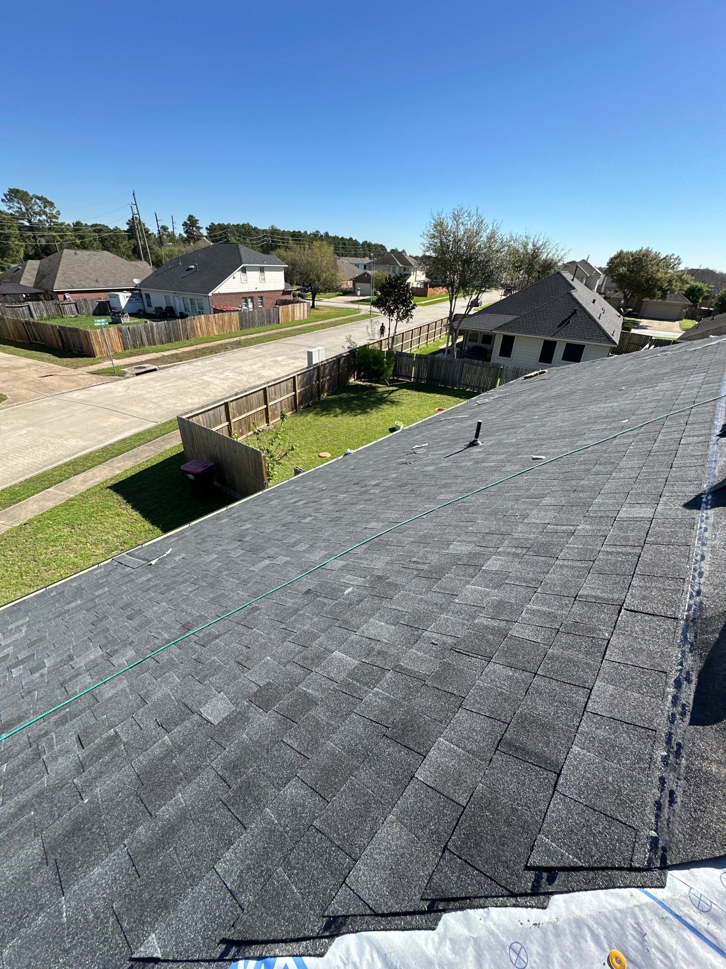 Project in Houston by Motion Roofing