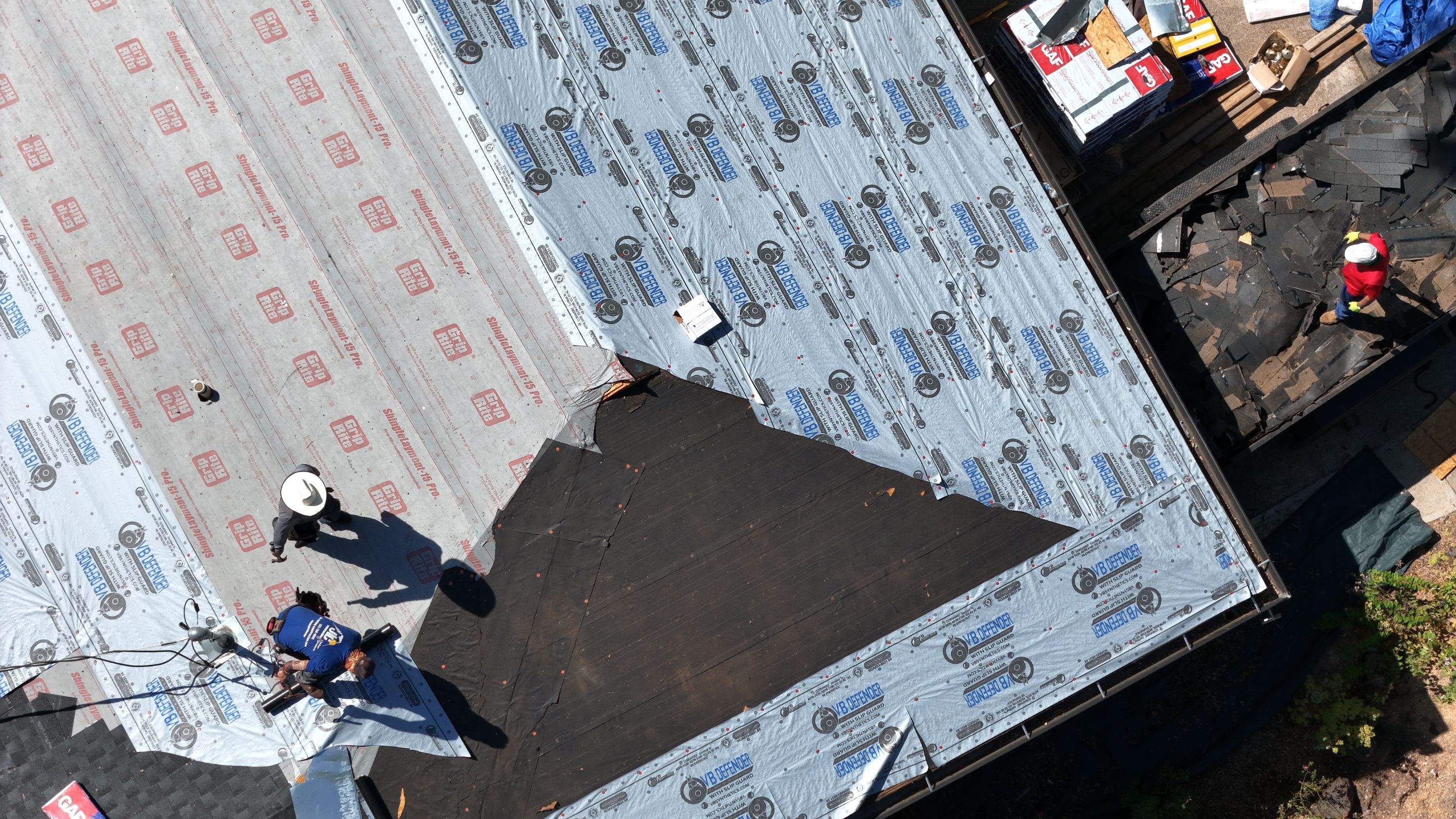 Roof Replacement with Fascia & Soffit Repairs — Conroe, TX by PL Roofing & SB Roofing, LLC.