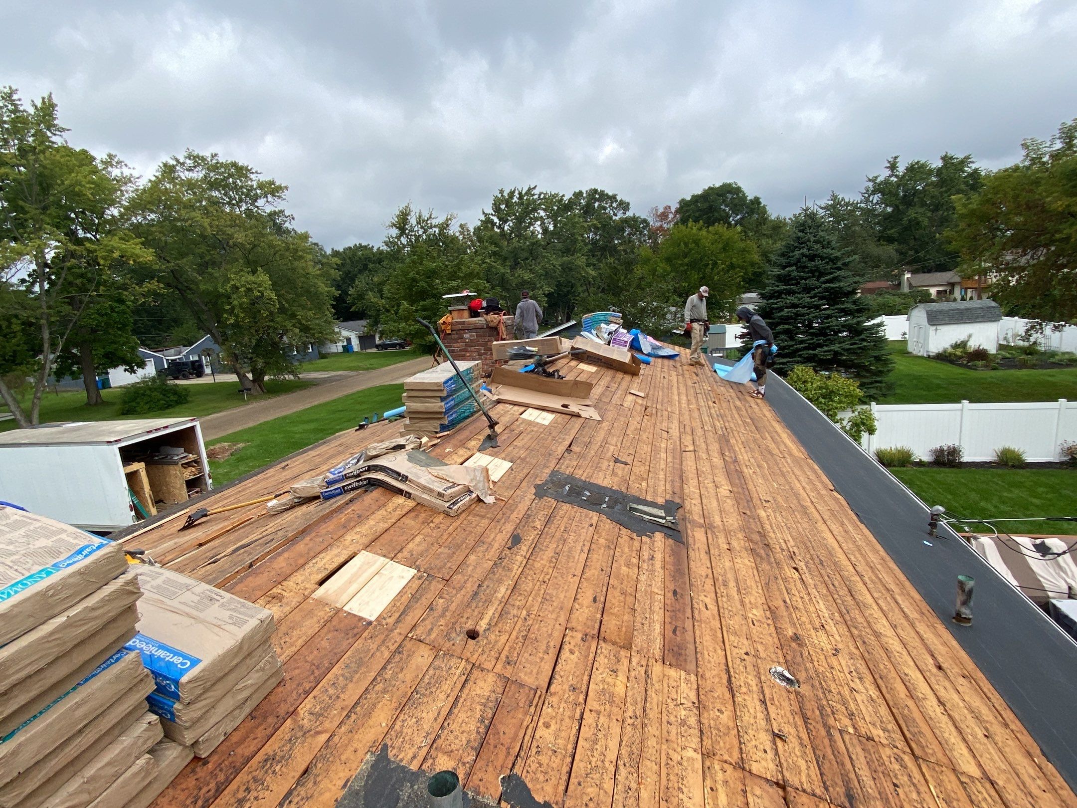 Roof Replacement using CertainTeed Landmark Pro by 180 Contractors