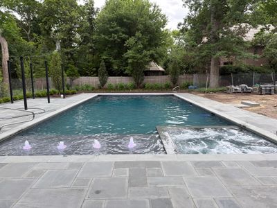French Riv 25 by 50 Pool Spa Combo