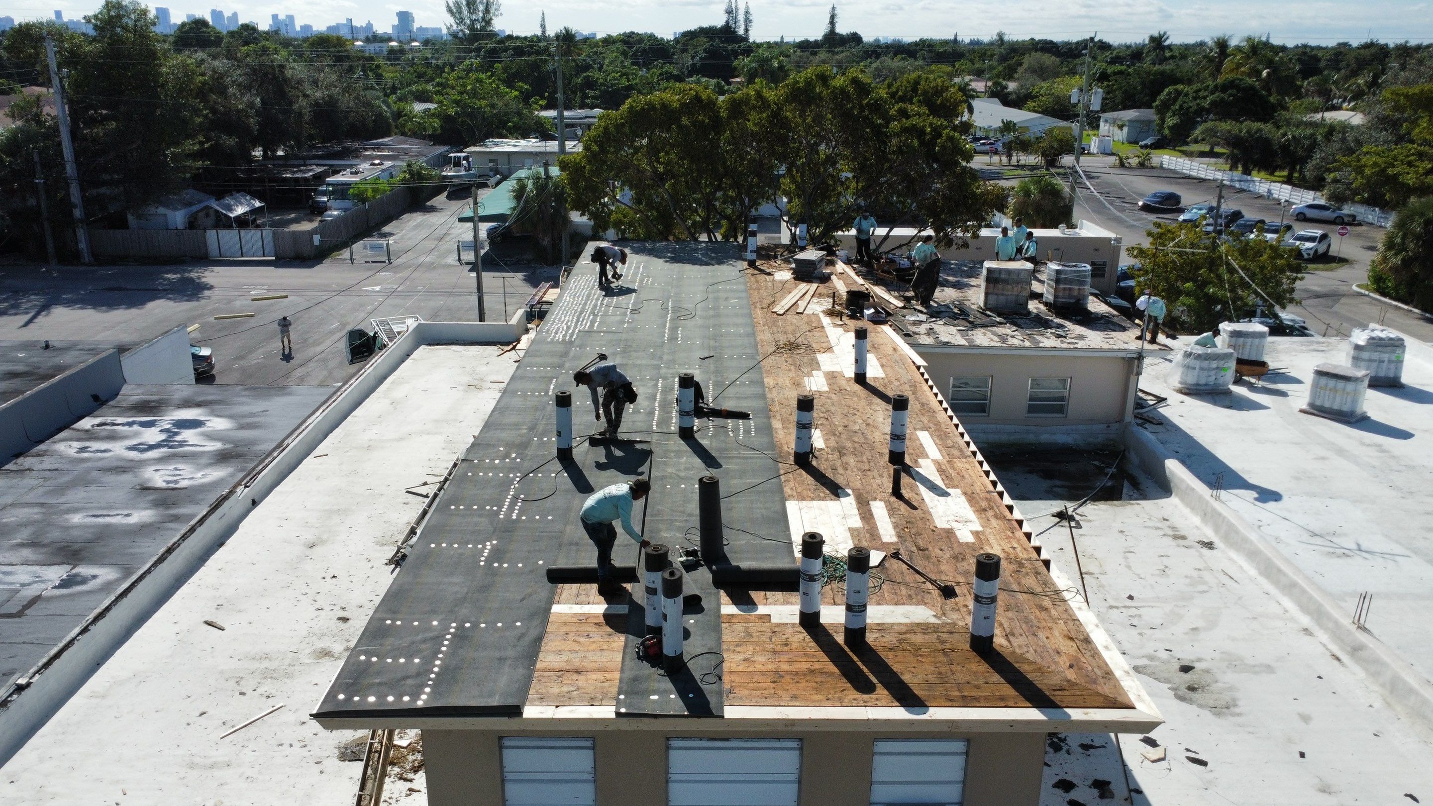 Hollywood Blvd., Hollywood, FL by G&J Roofing 
