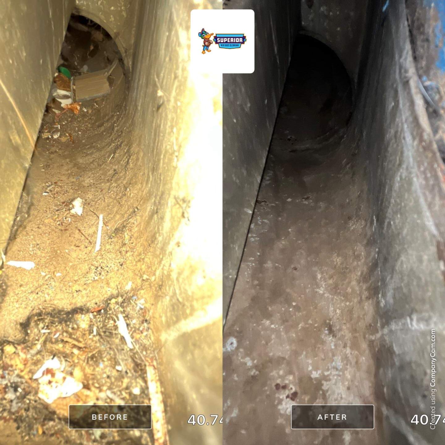 Air Duct Cleaning With a Vacuum Truck in New Brighton, PA by Superior Air Duct Cleaning