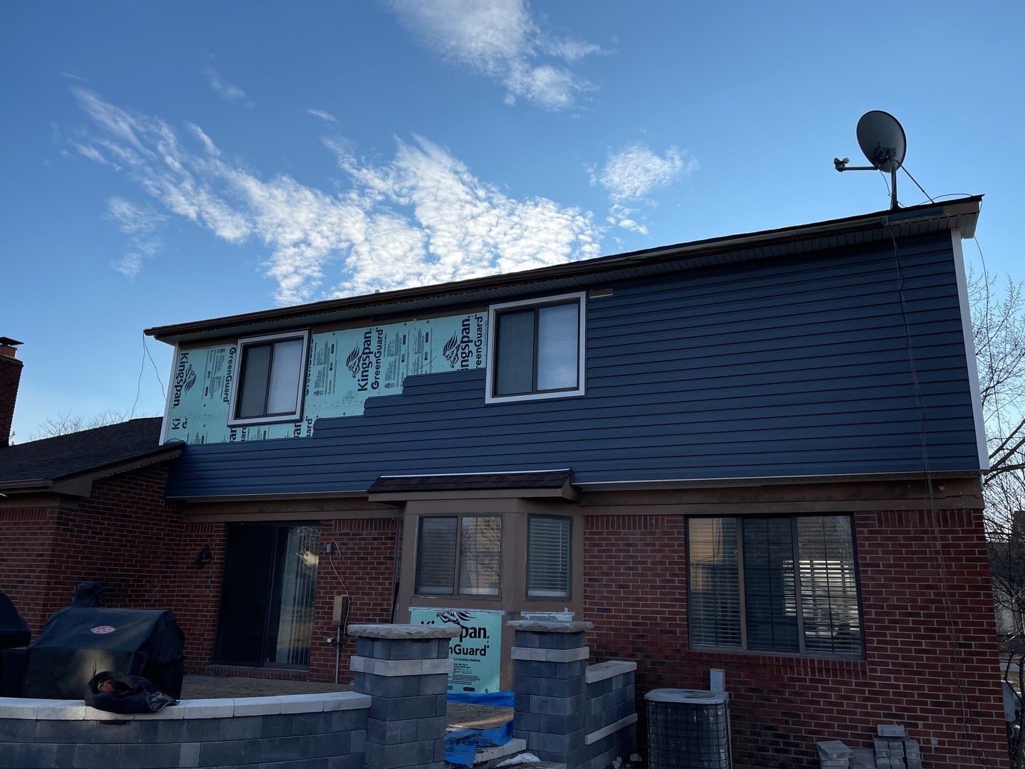 Siding Replacement using Monogram Dutchlap Siding by 180 Contractors