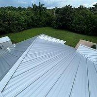 24ga 1" Nail-Strip Mill Finish by Total Roofing System The Metal Roof Experts