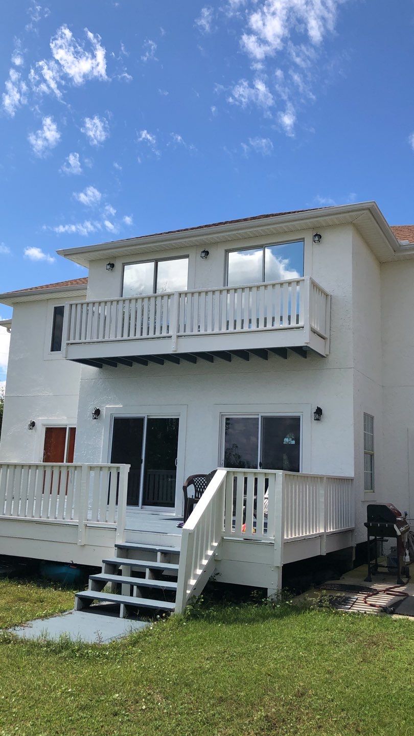 Seamless Gutter Installation using White K-Style Gutters by Gutter Professors