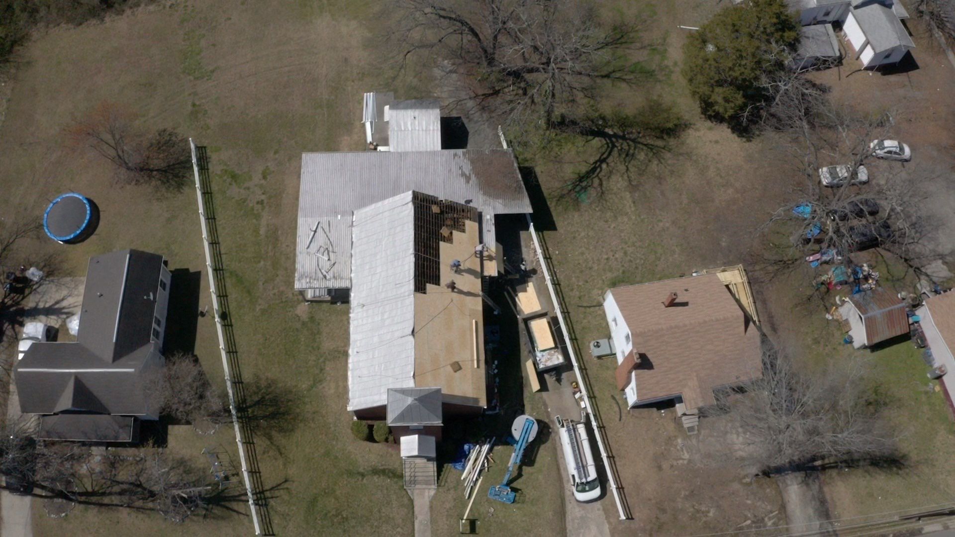 Primitive Baptist Church using Standing Seam Metal by Just In Time Roofing and Restoration