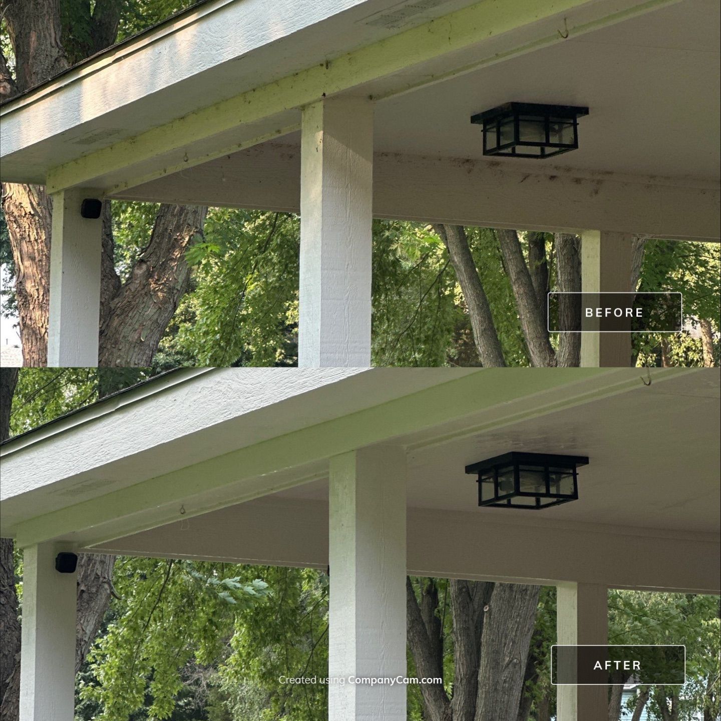 Project in Johnsburg by Simmons Power & Soft Washing