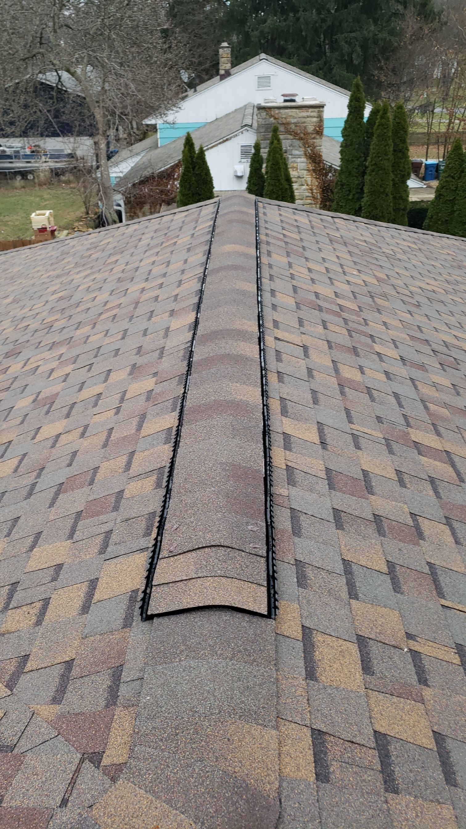 ATLAS PINNACLE COLOR: COPPER CANYON DRIP EDGE: MUSKET BROWN by Eagle Eye Roofing