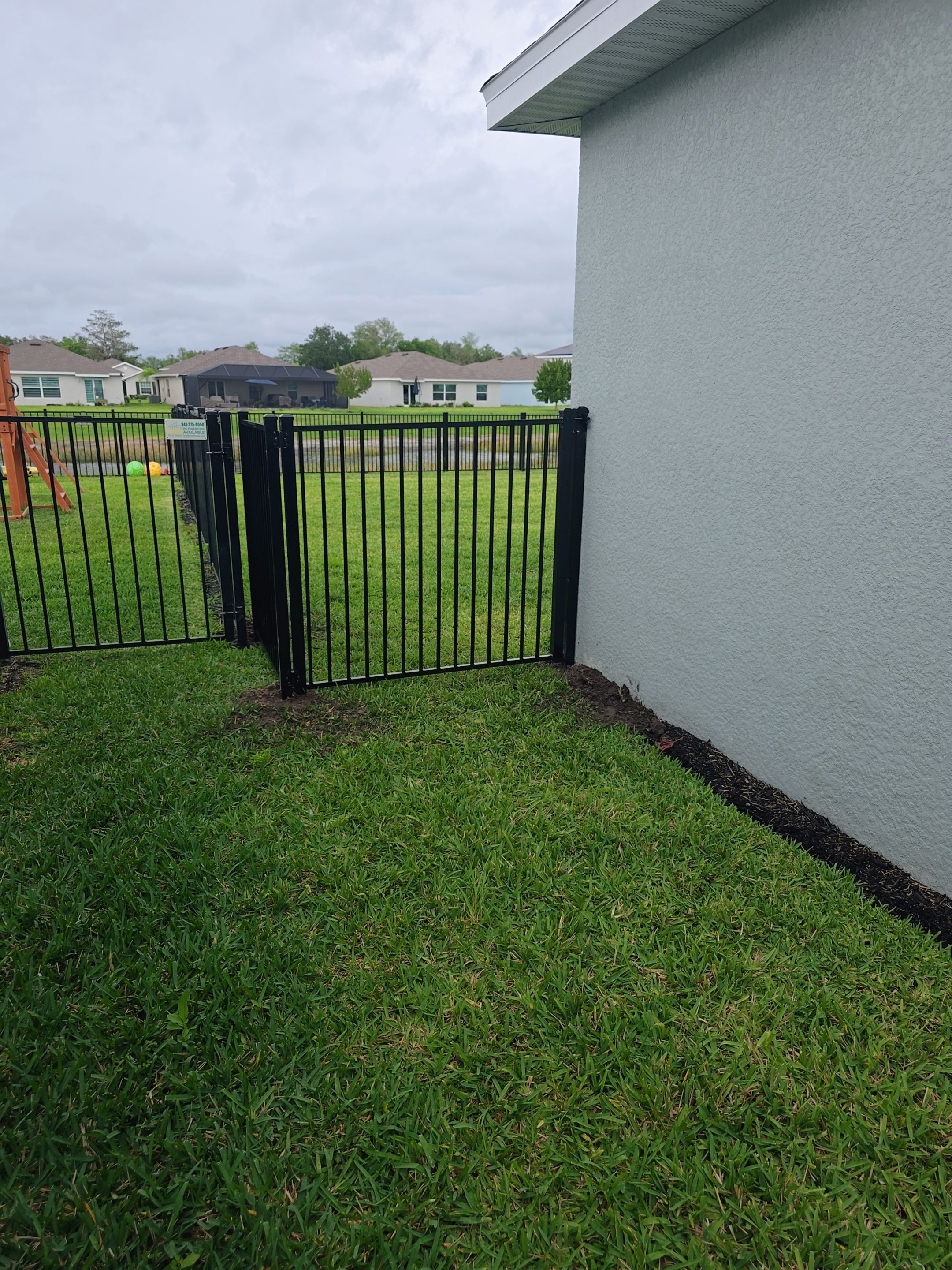 Aluminum Fence Install in Lehigh Acres by True Fence LLC