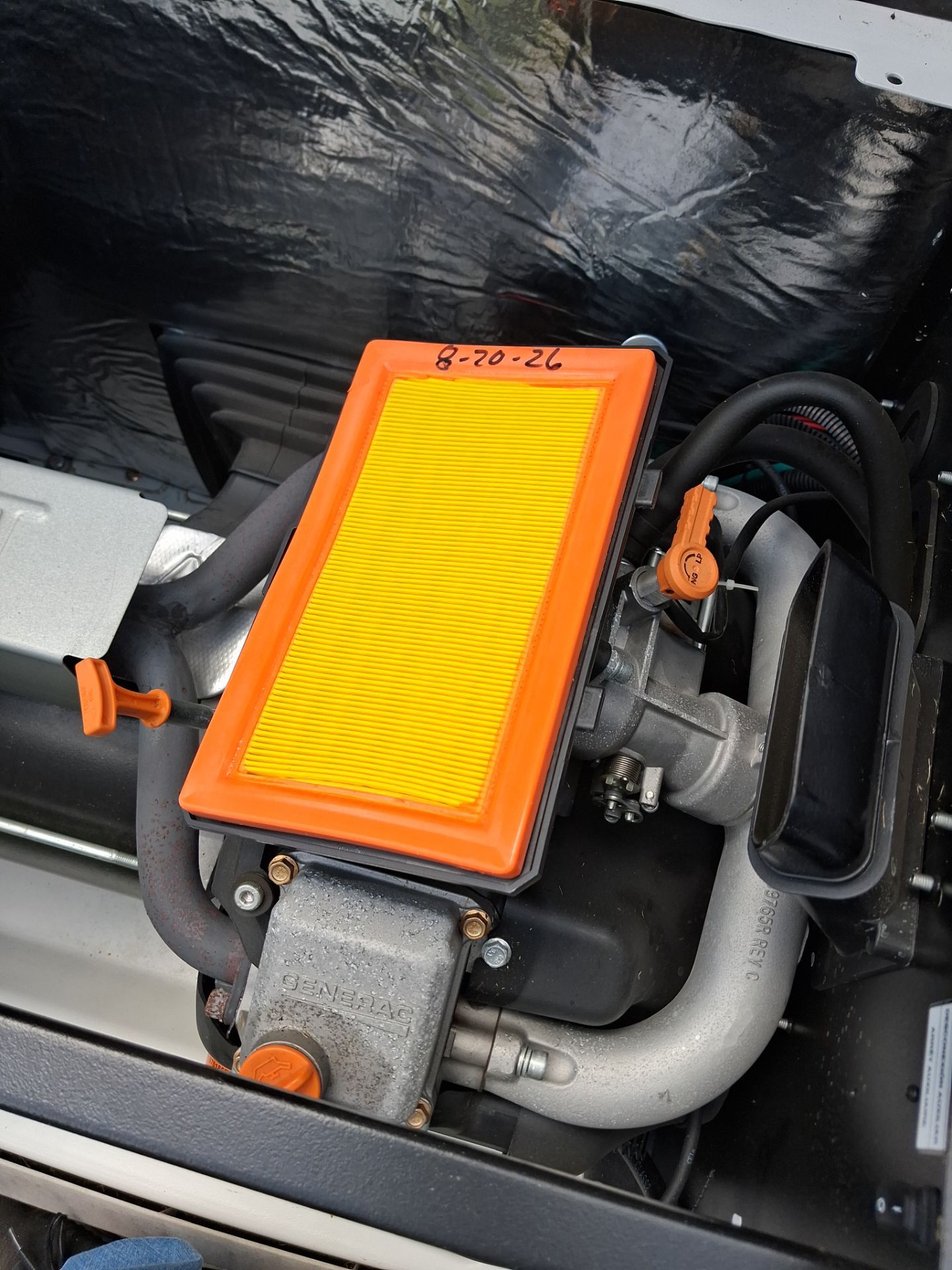 Generac Standby Generator Preventative Maintenance and Battery Service in Spring, Texas by GenTex Elite Services