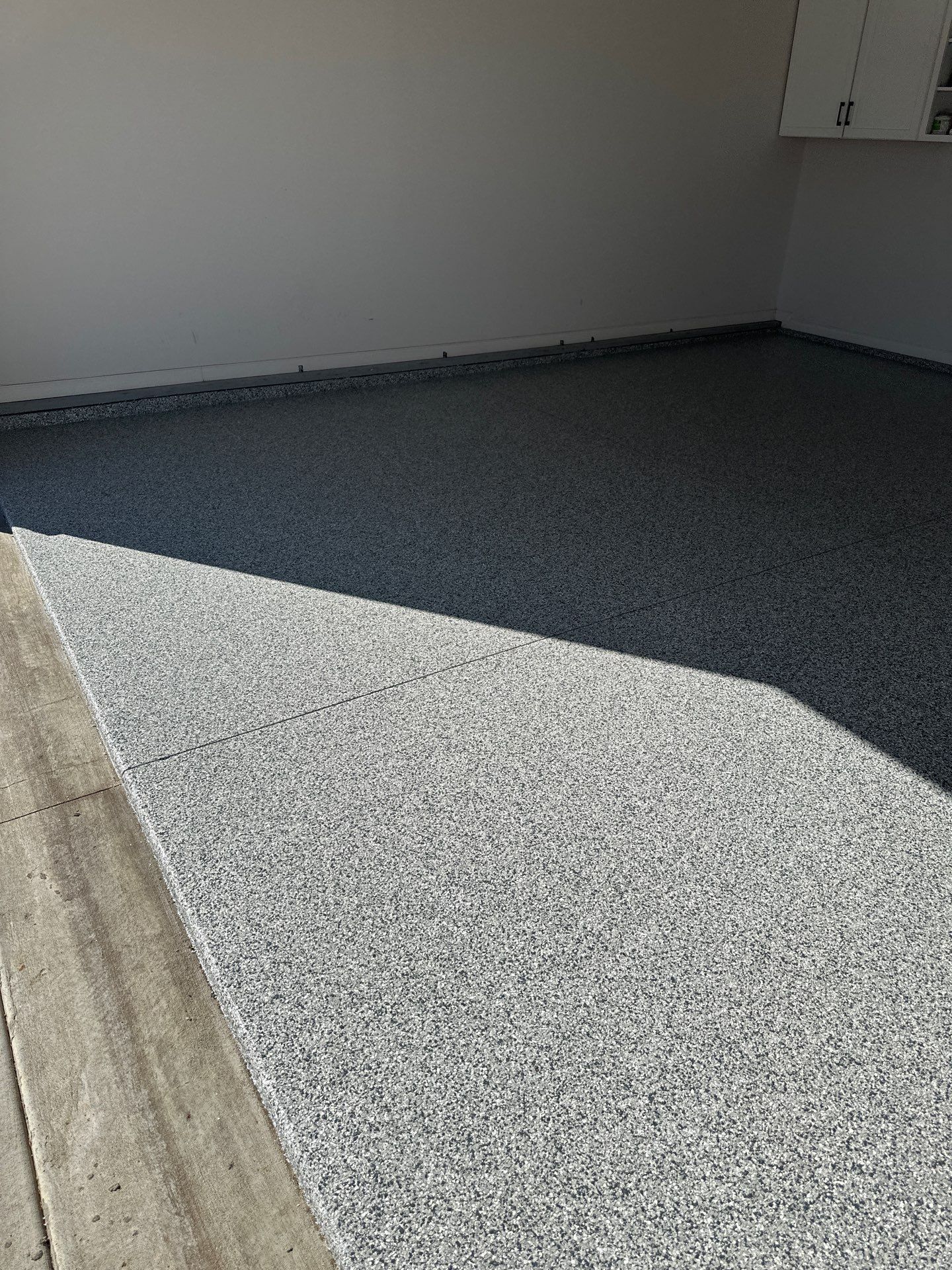 Garage Floor Coating using Gravel by My Garage Floor Guys