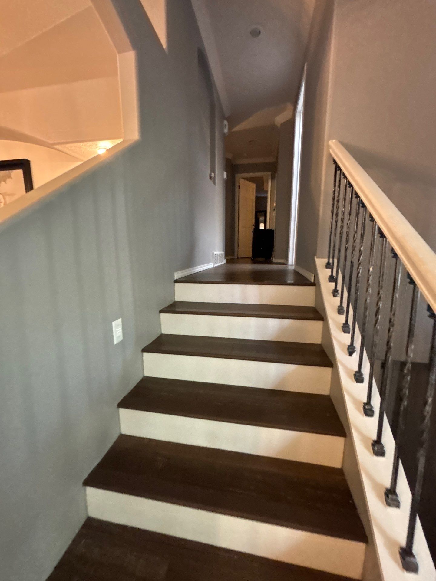Sioux Falls Interior Painting and Luxury Vinyl Plank Flooring Installation by Select Painting, Coatings & Garage Cabinets