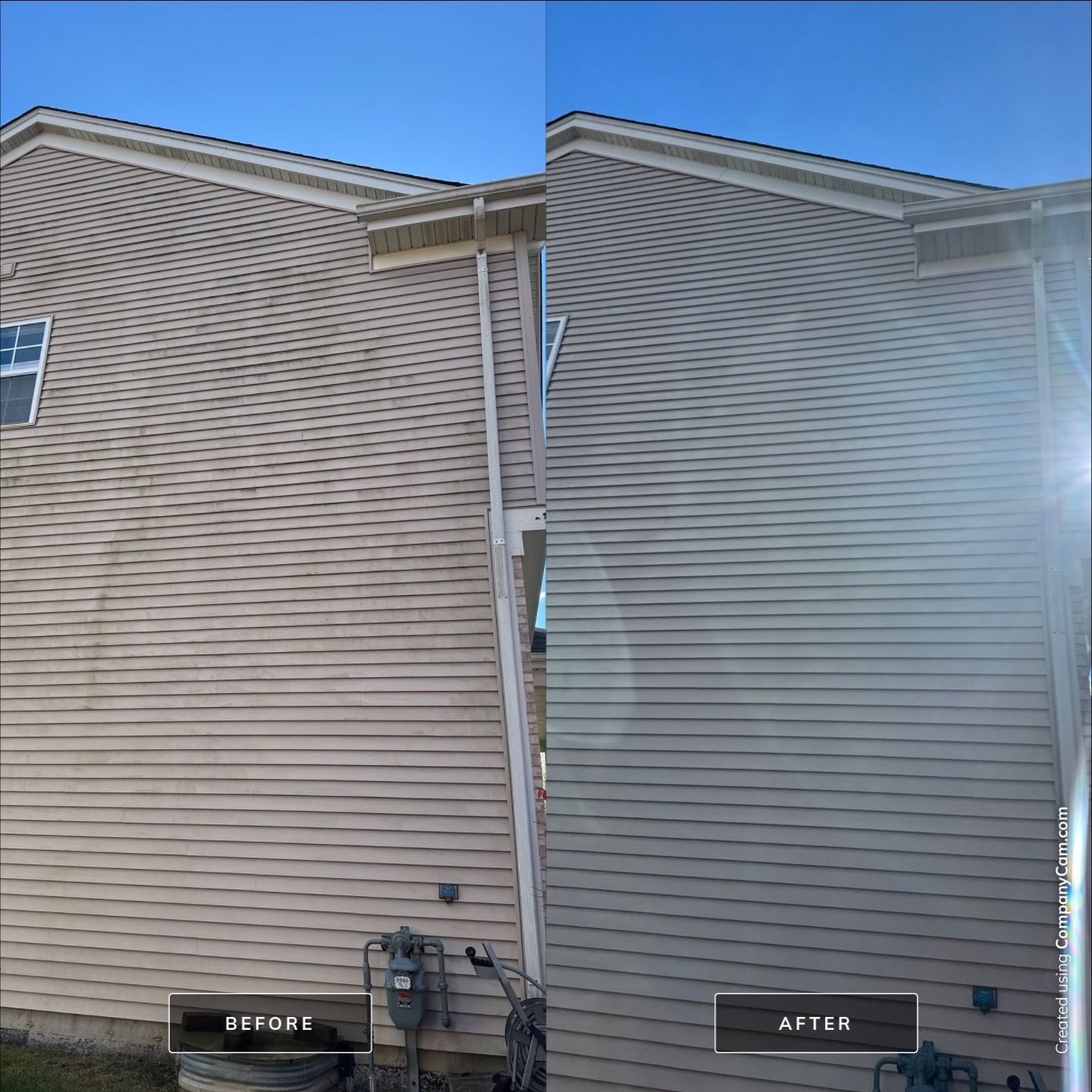 Project in Lake Villa by Simmons Power & Soft Washing