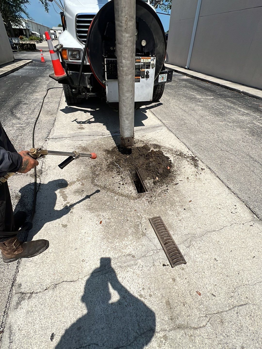 Industrial Park Storm Water System Maintenance by Don Mar, Inc. Storm Water Solutions