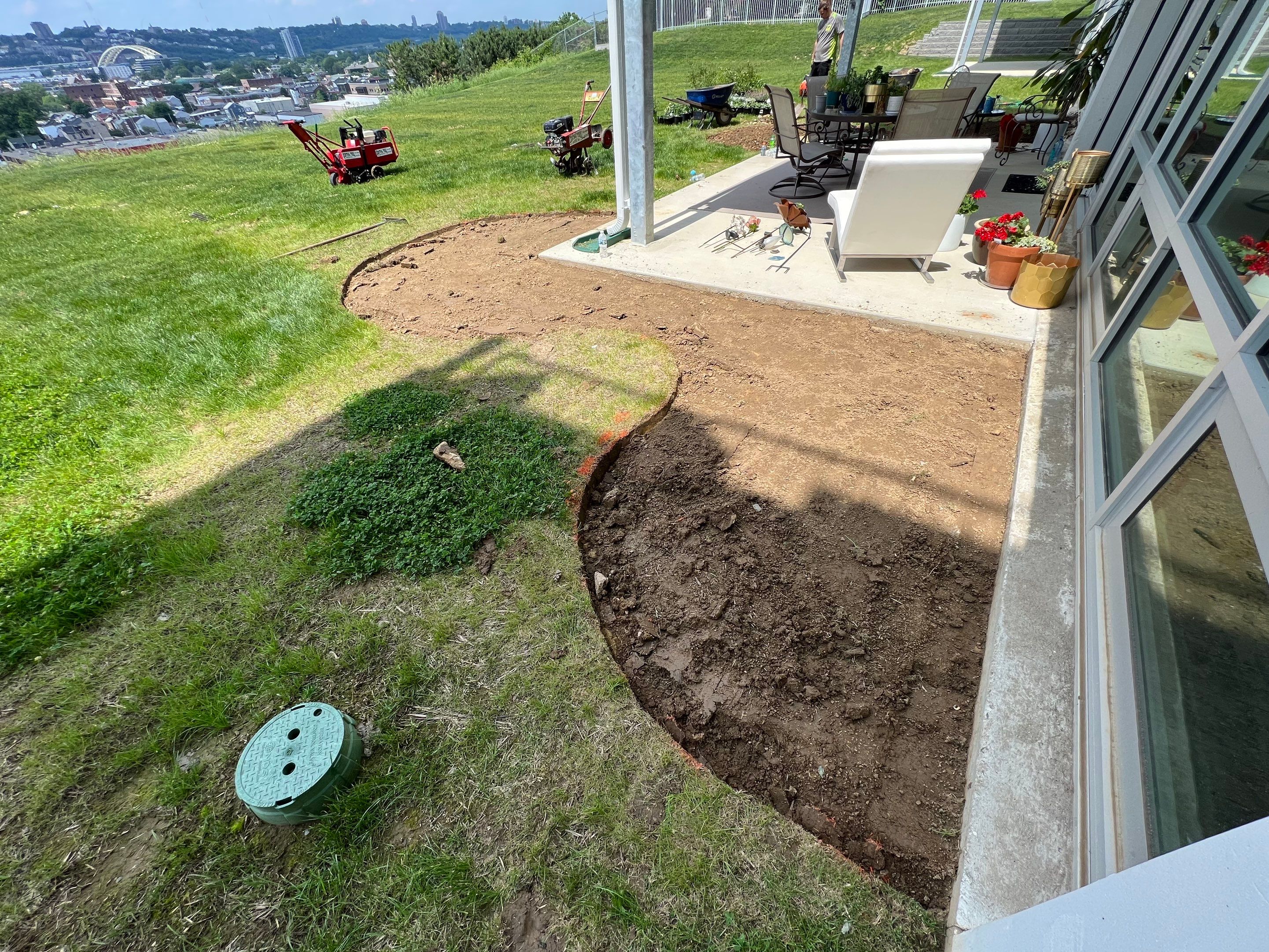 Landscape Bed Creation & Plant Install by Reisenberg’s Lawn & Landscape, LLC