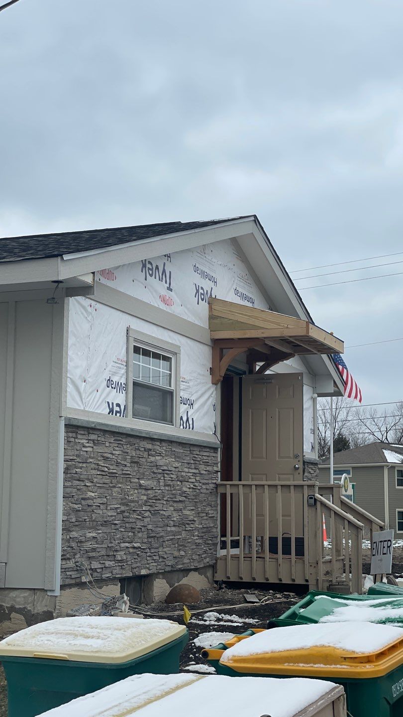 Exterior remodel  by Nitro Roofing and Construction