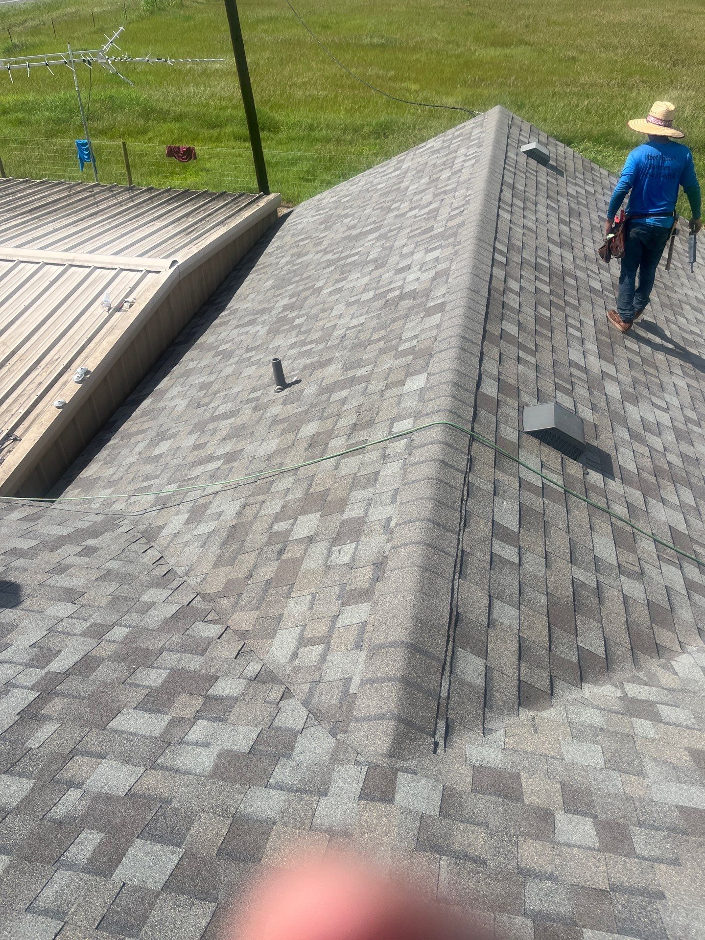 Residential Roofing Installation using Owen's Corning Duration (Lifetime) Shingles by Roof Repair Company