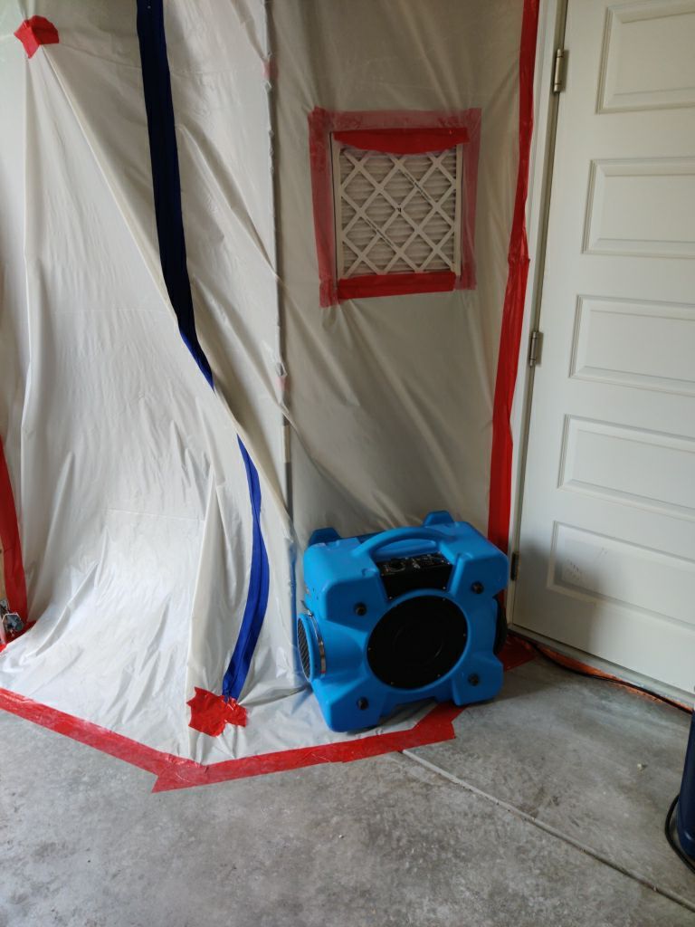 Mold Remediation in Garage by Accountable Home Services