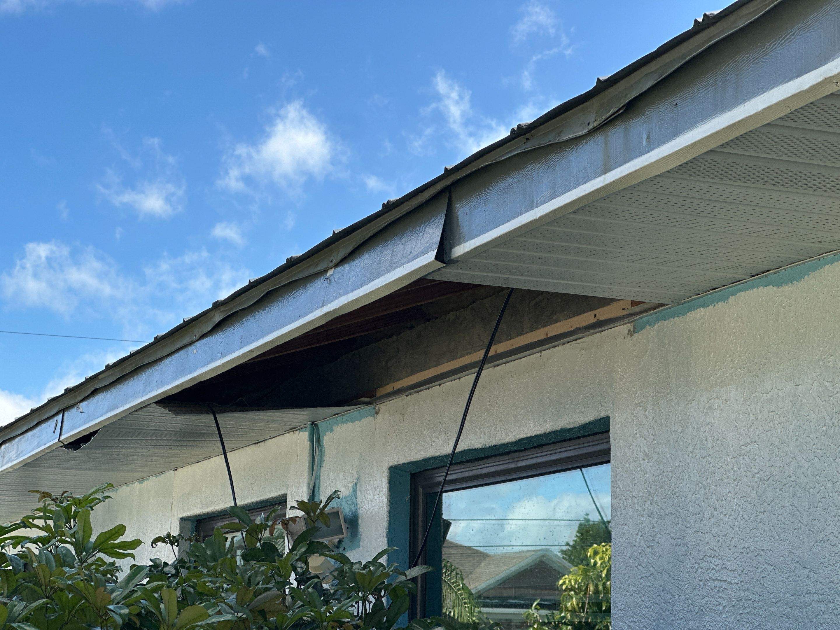 Residential Seamless Gutter Upgrade in Cape Coral FL by Gutter Professors