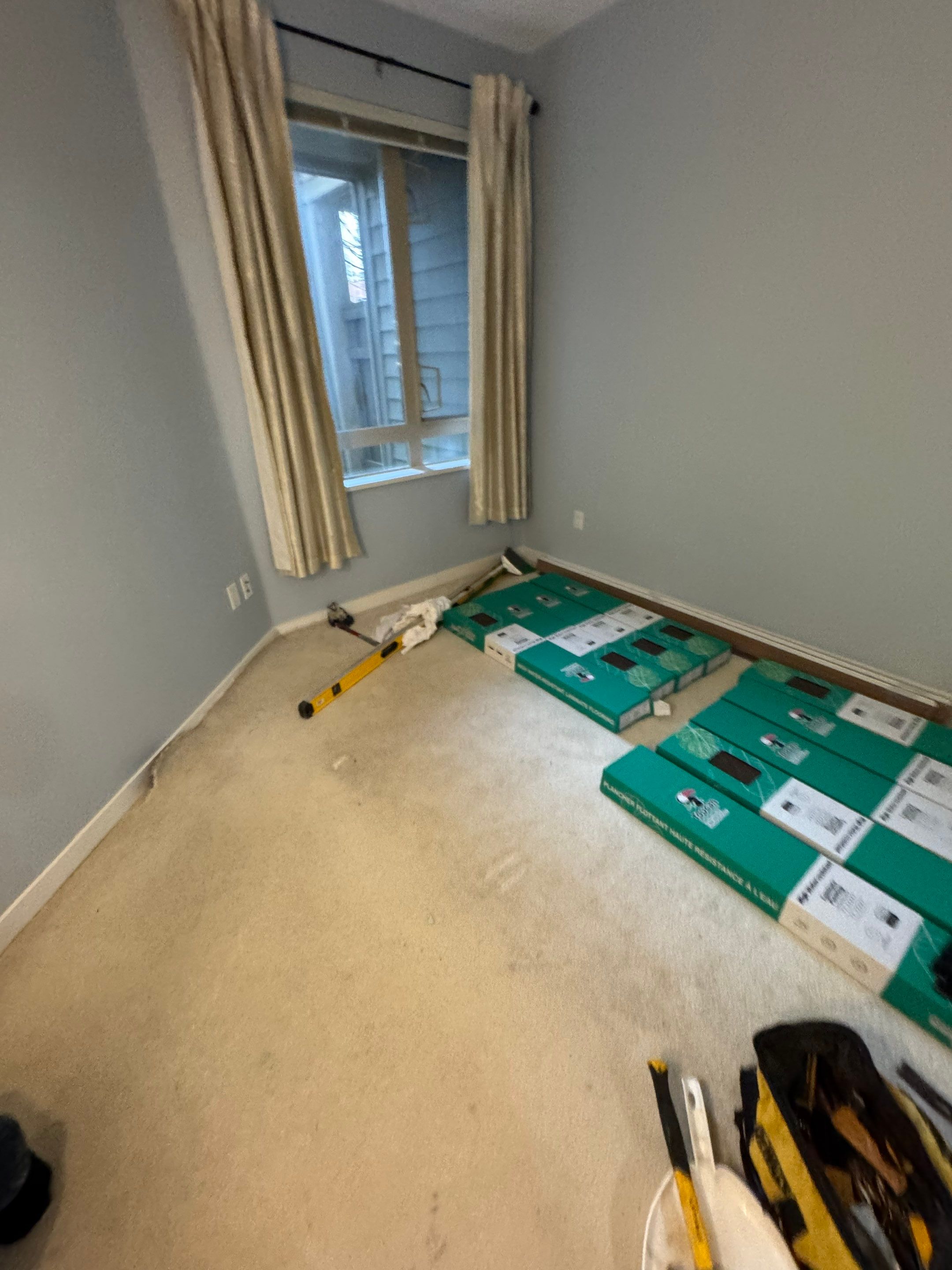New Laminate Flooring- North Vancouver by YVR Construction Group